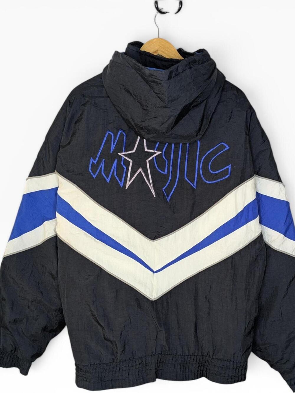 Vintage 90s Fans Gear Orlando Magic NBA Insulated Puffer Jacket Full Zip Sz XL